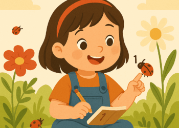 Luna Counts the Ladybugs