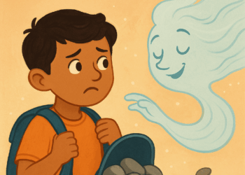 Ravi and the Invisible Backpack