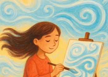 The Girl Who Painted the Wind