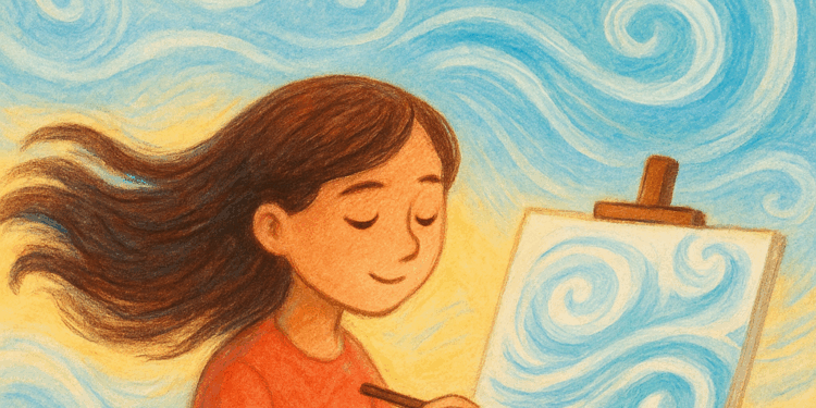 The Girl Who Painted the Wind